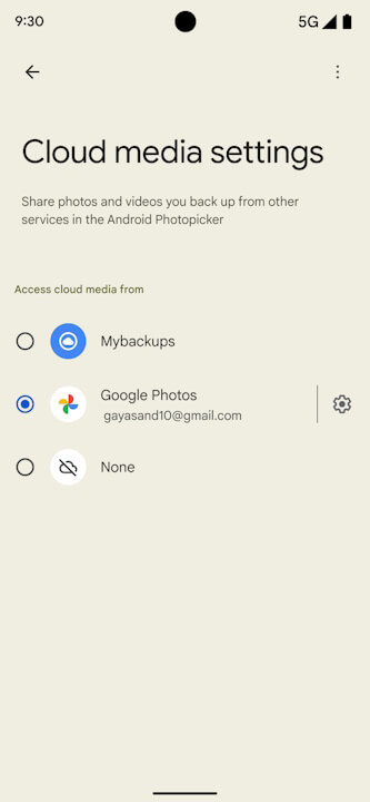 Android Photo Picker