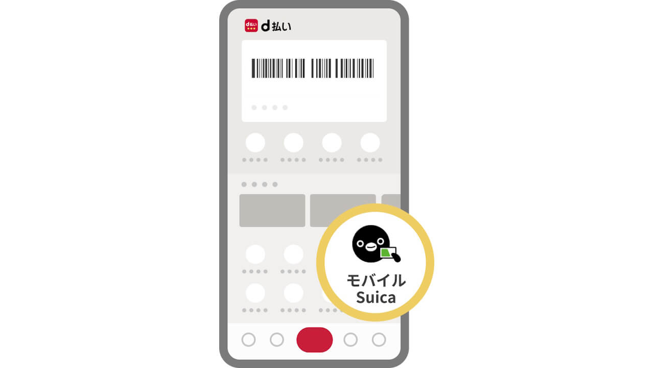 新規発行/チャージ！Android「d払い」モバイルSuica連携開始