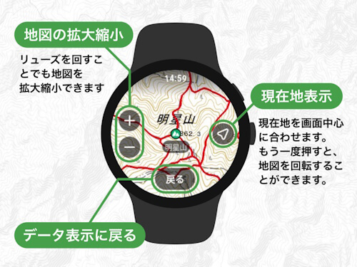 YAMAP Google Pixel Watch