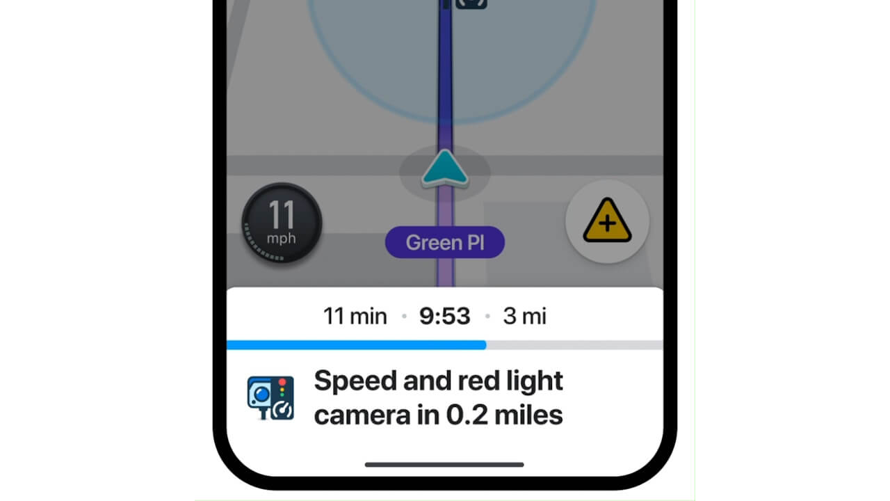 「Waze」監視カメラアラート機能提供