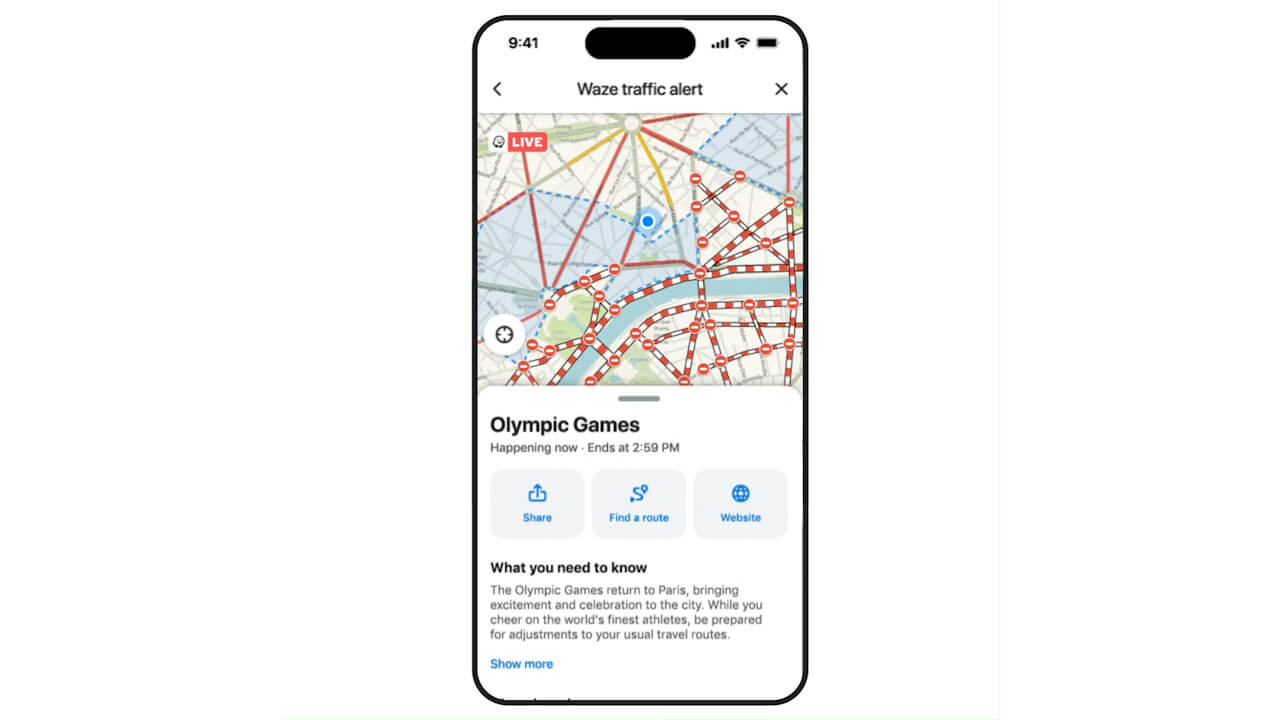 「Waze」イベント時交通状況アラート機能提供開始