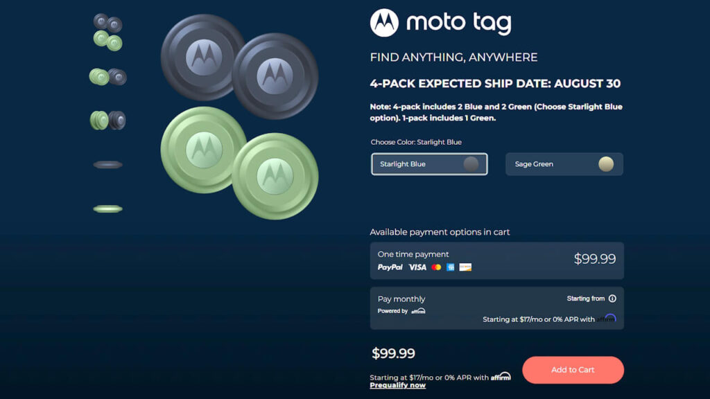 Moto Tag