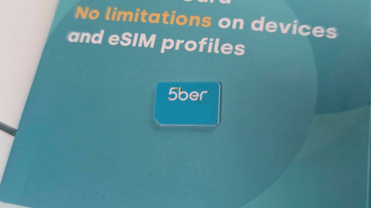 eSIMをSIMカードで！「5ber.eSIM」曲者で強者でオススメ