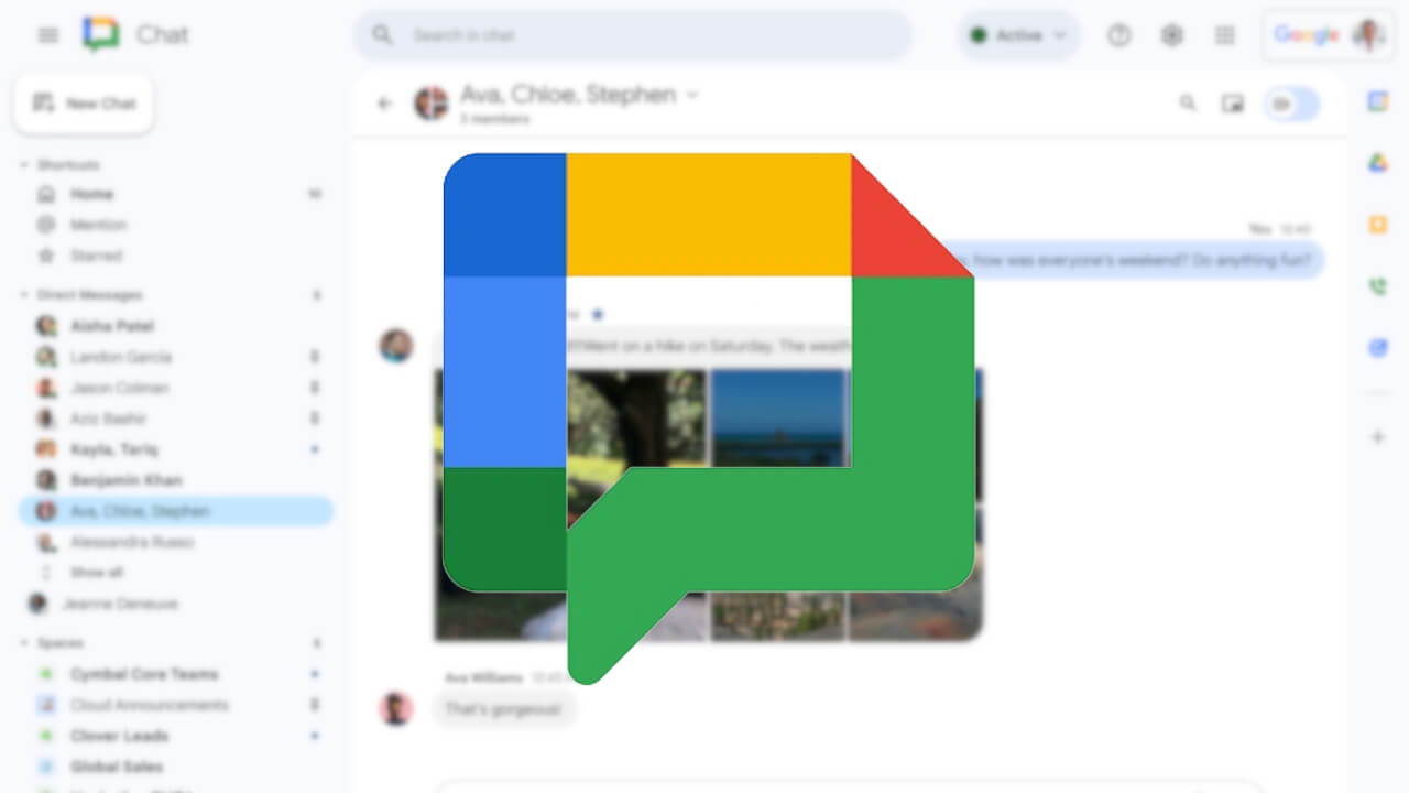 待望！「Google Chat」一度に複数写真/動画共有可能に