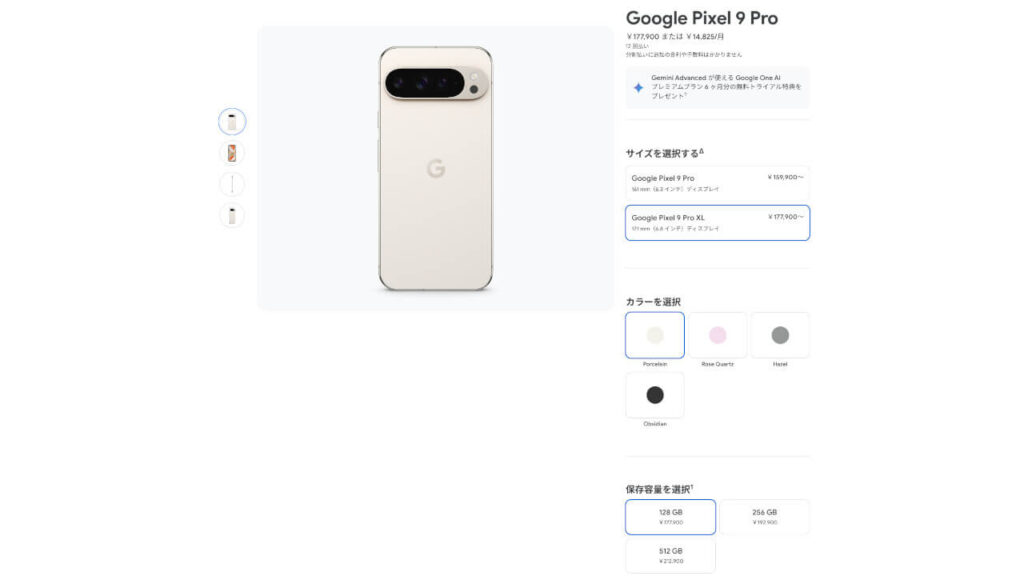 Google Store Pixel 9 Pro XL